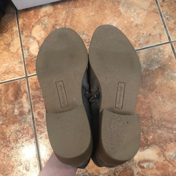 🌟NEW🌟 American eagle grey booties size 7 - Picture 5 of 5